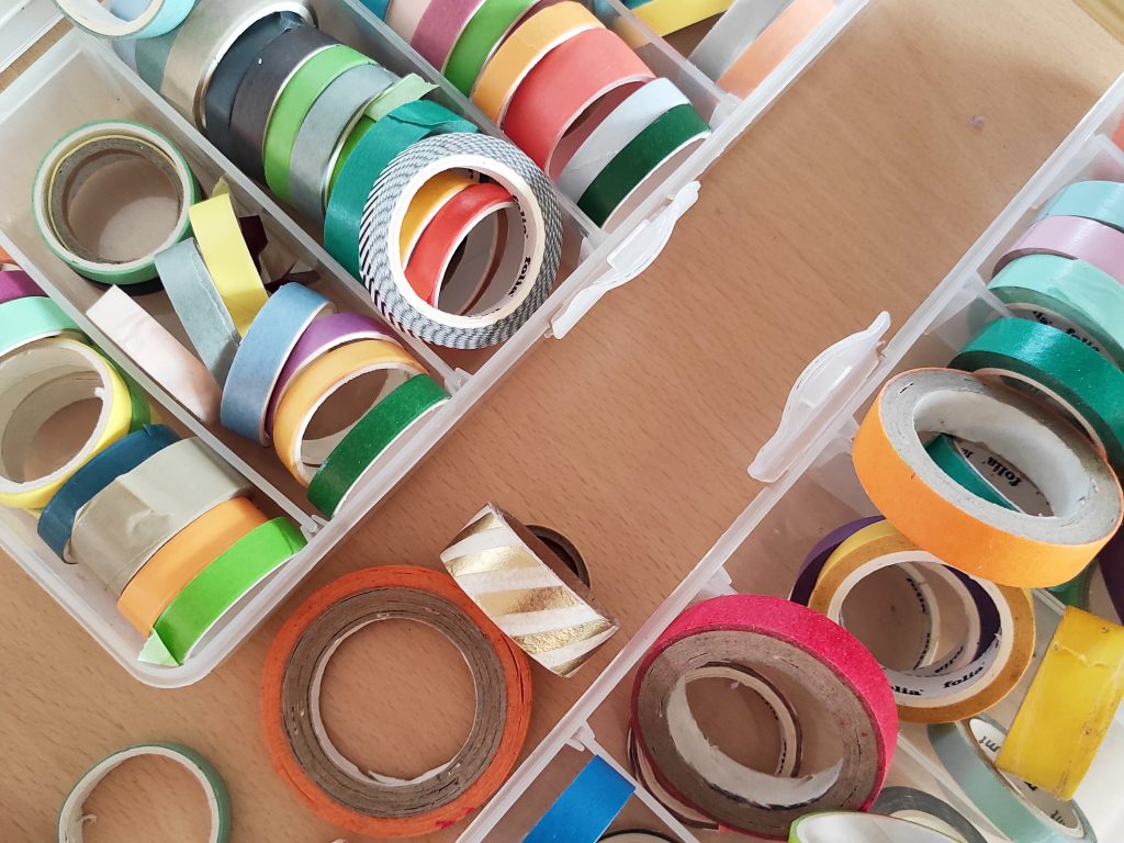 verschiedenfarbige Tapes